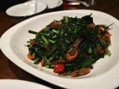 韭菜炒虾米-董厨煨汤馆(车站路店)