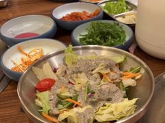 -明洞阿姨·韩式酱蟹烤肉·创意料理(三元桥店)