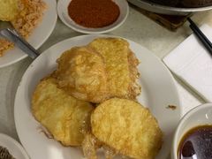 鸡蛋炸馒头片-大槐树烤肉馆