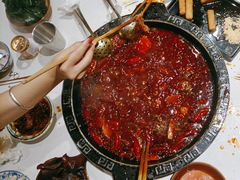 微辣红汤锅底-卤校长老火锅(杨家坪直营店)