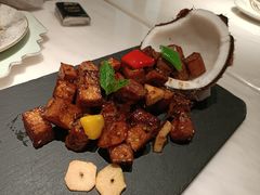 椰果杏鲍菇牛肉粒-闻见中国海南菜(K11店)