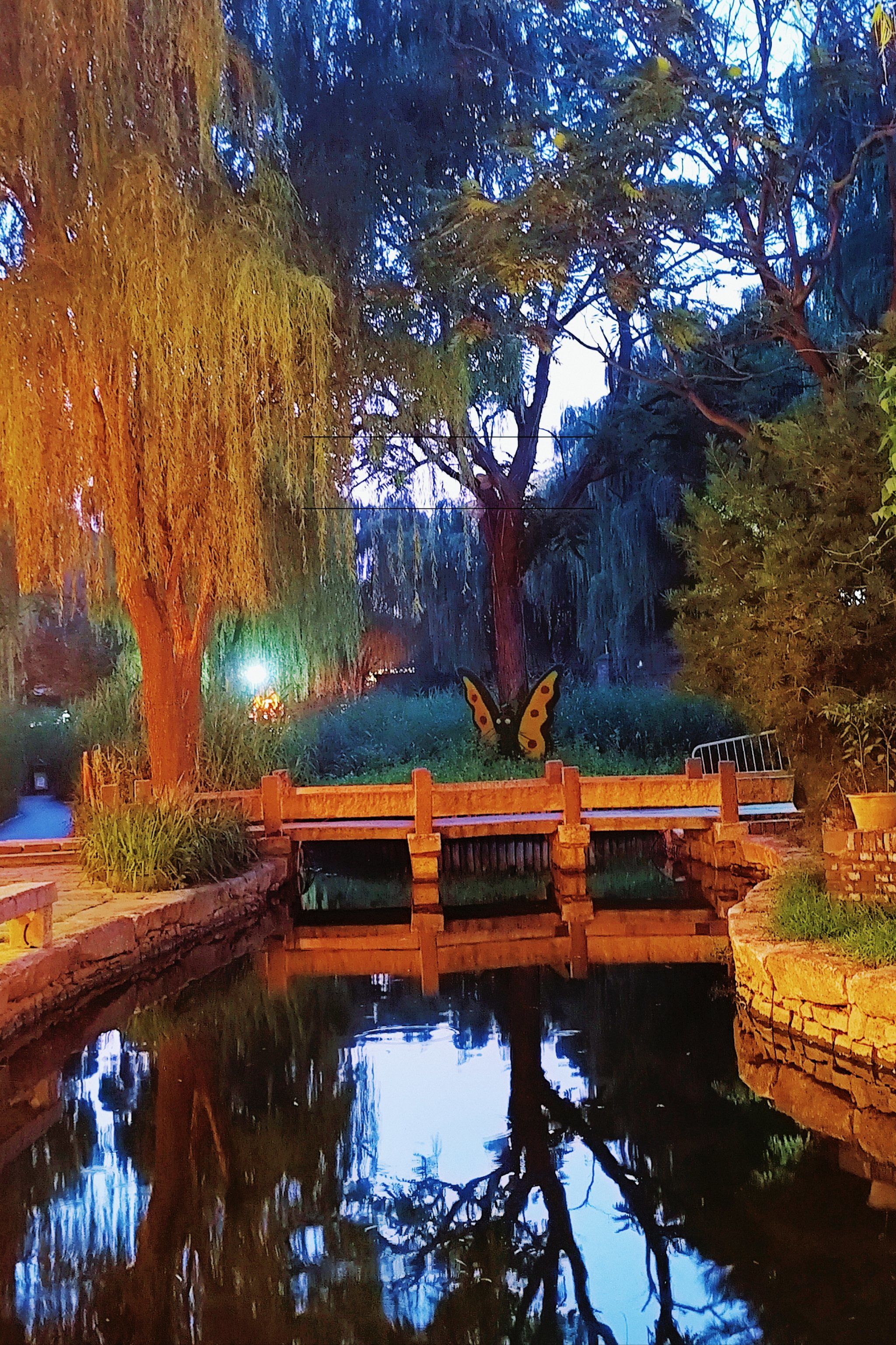 夜游前门三里河公园