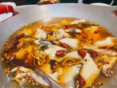 江鱼做水煮鱼-渝信川菜(工体店)