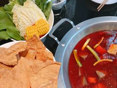 炸豆腐皮-吴记老锅底麻辣火锅(福州路店)