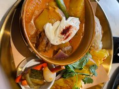 咖喱牛肉配手抓饼-gaga(深圳南山益田假日广场店)