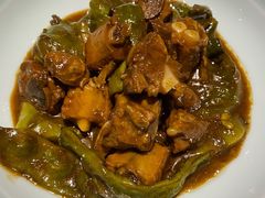 排骨炖油豆角-一轩饺子馆(丽都店)