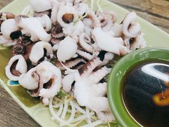 芥末白灼八爪鱼-贞姨美食·老字号海鲜大排档