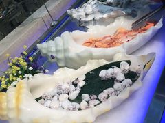 -绿岛港轩海鲜烤肉涮锅自助餐厅