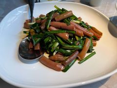 韭菜炒海肠-船歌·鱼水饺青岛菜(闽江二路店)