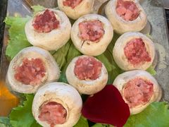 口蘑塞肉-老渔家·白族·石板烧·野生菌火锅(古城中心店)