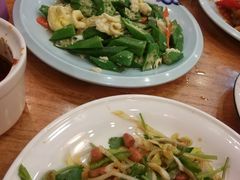 秋葵炒蛋-东北农家小院(定西路店)