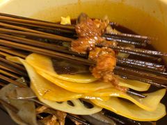 -拈签一笑黄牛肉辣卤串串