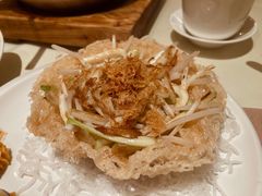 蟹肉桂花炒银芽-利苑酒家(金宝店)