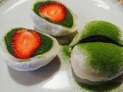 草莓抹茶大福-無印抹茶·日式甜品·生日蛋糕(吉林财富购物广场店)