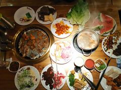 -韩京炭火烤肉自助料理(柯桥万达店)