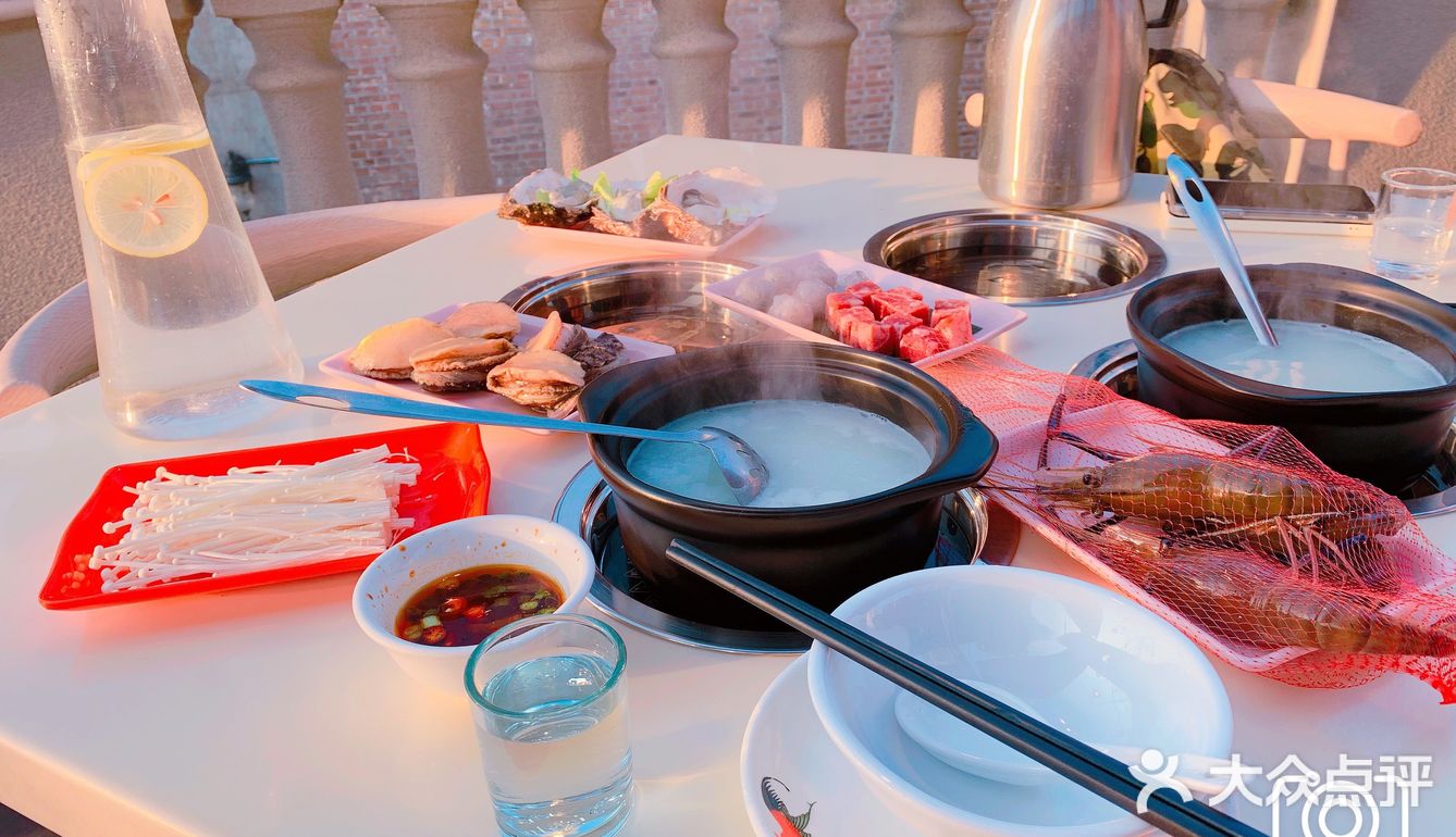 最美江景🌆日落🌄海鲜🦞煲仔粥