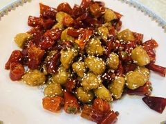 辣子鸡丁-长春观斋补堂素菜馆
