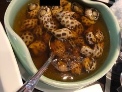 古越陈酿煮花螺-杭州西子湖四季酒店·金沙厅