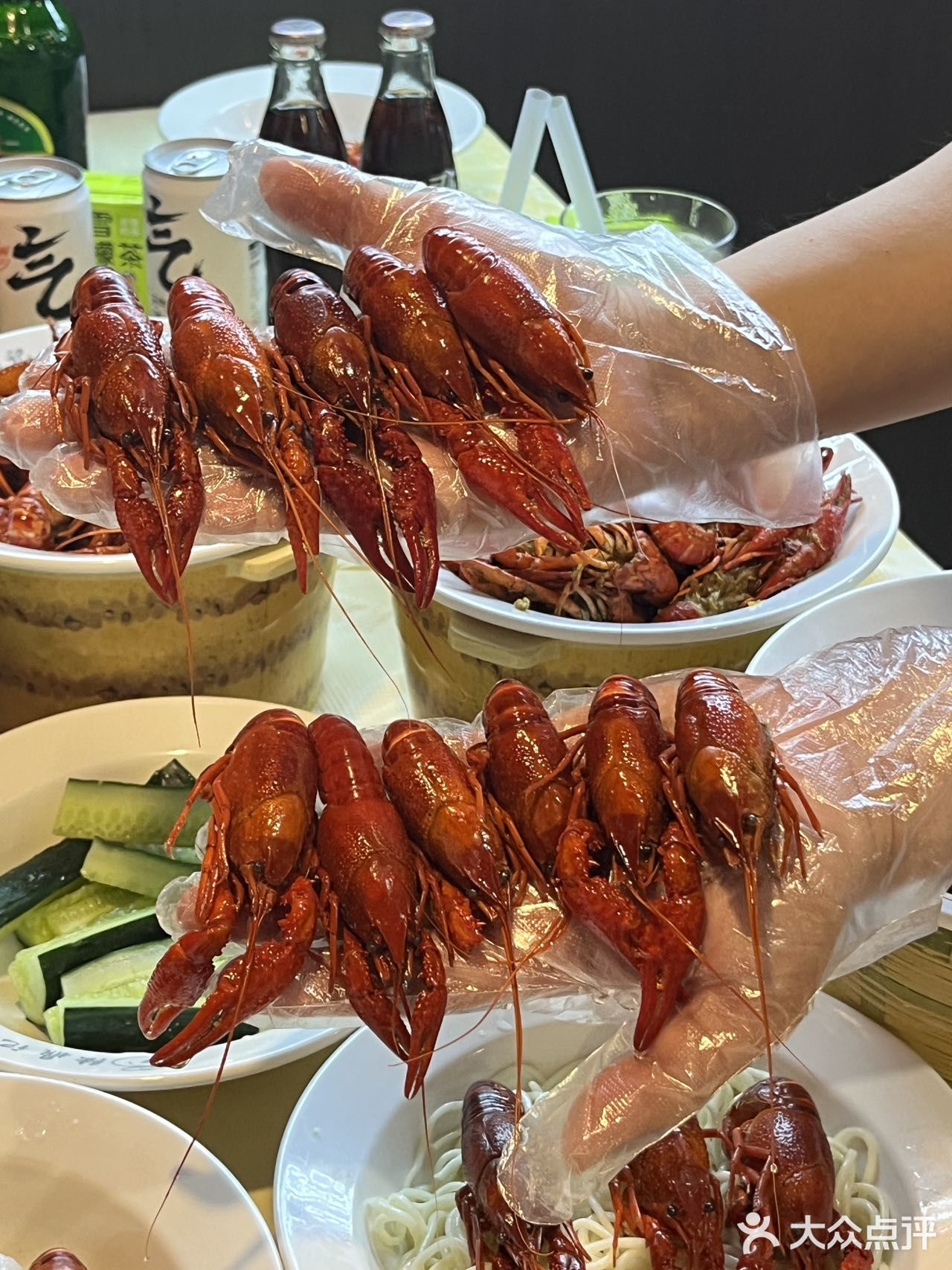 何德何能今日终于实现小龙虾自由啦！