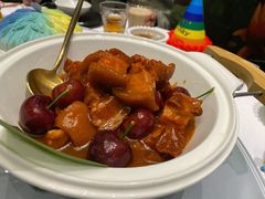 车厘子烧五花肉-甜阿姨·天台花园私房菜(万松园店)