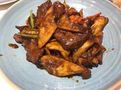 沙茶牛肉-鹿港小镇(悠唐店)
