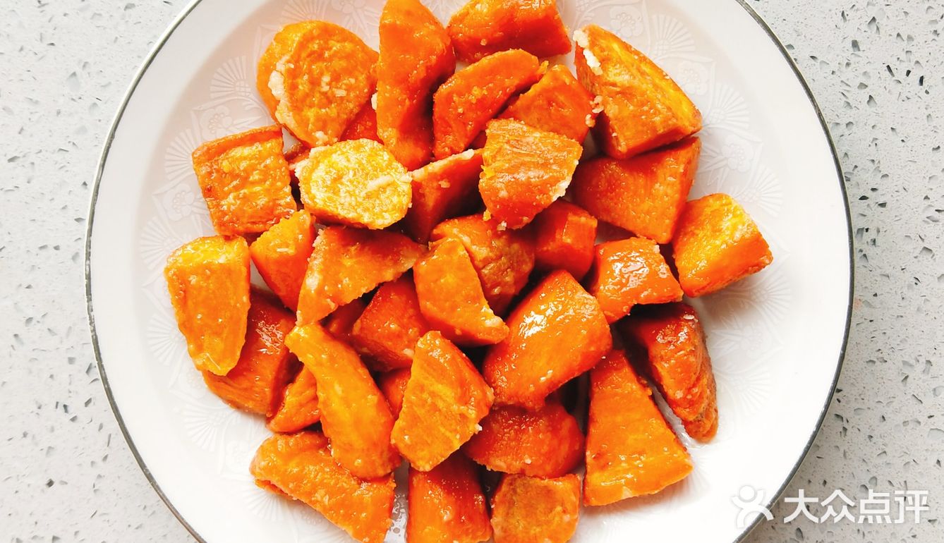 简易美味懒人菜谱快手家常菜之拔丝地瓜