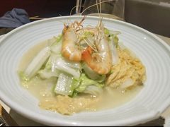 腐衣杭白菜-老头儿油爆虾·三潭印月