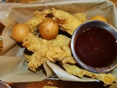 奶酪炸鸡肉-包装马车·韩国料理·포장마차