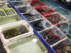 -霞涌市场海鲜摆卖区