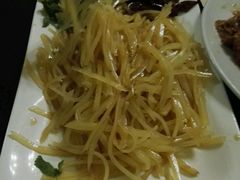 炝土豆丝-清真宏玉祥黄门脸餐厅(华荫东里店)
