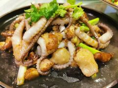 沙姜爆八爪鱼-百味馆·粤菜·湛江菜(后海花园店)