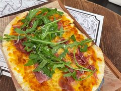 意式帕尔马火腿披萨-藏书馆咖啡LibraryCoffee·Bistro(牡丹园店)