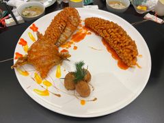 干炸海参-粤香村(清真川菜店)