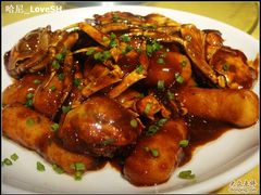 毛蟹年糕-鹿港小镇经典老上海菜(长乐路店)
