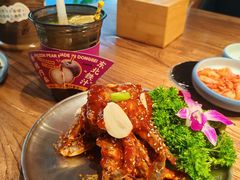 -明洞阿姨·韩式酱蟹烤肉·创意料理(三元桥店)