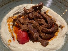 HumusWithMeat鹰嘴豆酱伴肉碎-bosphorus 铂斯西餐厅·土耳其烧烤(环市中路店)