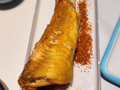 清炖银雪鱼-拾柴熏酱-鲜虾水饺(群力店)