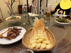乡村锅边馍馍-万重锦·人文川菜馆(骡马市店)