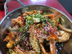 姜葱炒蟹-渔友鲜海鲜加工(海鲜大世界店)