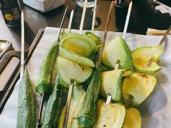 烤秋葵-月半小炉焖烤