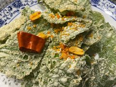 面拖桑树叶-天台徐家小吃