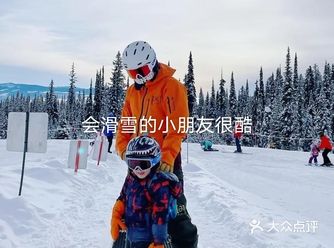 3岁以上的小朋友学习滑雪更加亲近大自然