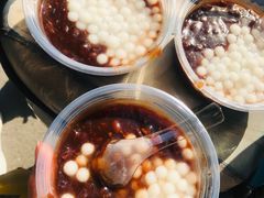 桂花赤豆糊圆子-潘玉麟糖粥
