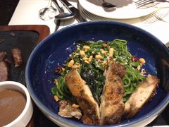 鸡肉松仁菠菜汁意面-西堤牛排(龙德广场店)