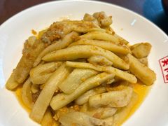 茄子盐蛋黄-天下客饭店(中山路店)