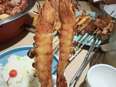 -街角等你.大连海鲜烧烤.经典铁板海鲜串(西安路店)