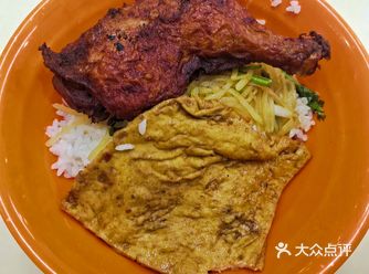 午餐：强推！！欣一的把子肉那里，奥尔良大鸡腿超级好吃