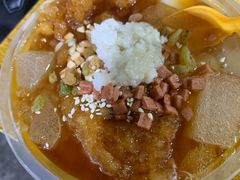 门口的冰汤圆-渝味黄姐火锅(黄泥村店)