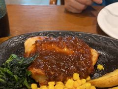 黑椒烤肠配鸡扒-萨莉亚意式餐厅(南海万达广场店)