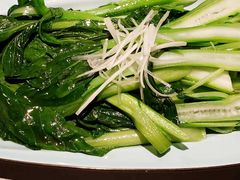 油淋脆菜心-绿茶餐厅(广州天河城店)